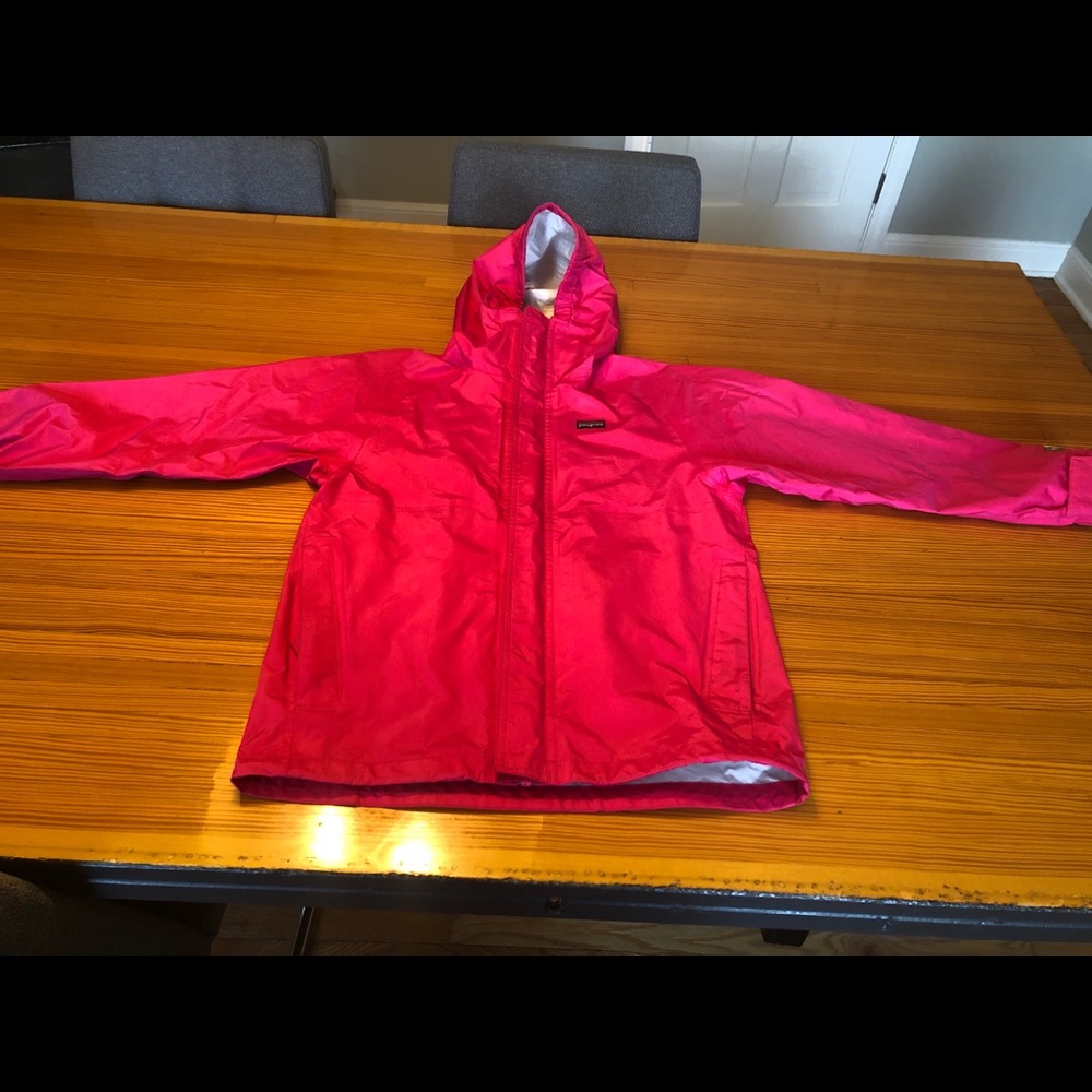 Kids Lightly Used Patagonia Rain Jacket